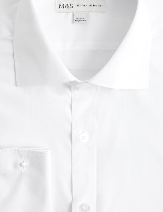 Extra Slim Fit Easy Iron Cotton Blend Shirt