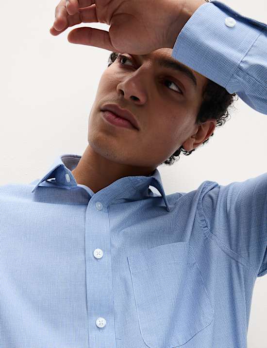 3pk Tailored Fit Easy Iron Long Sleeve Shirts