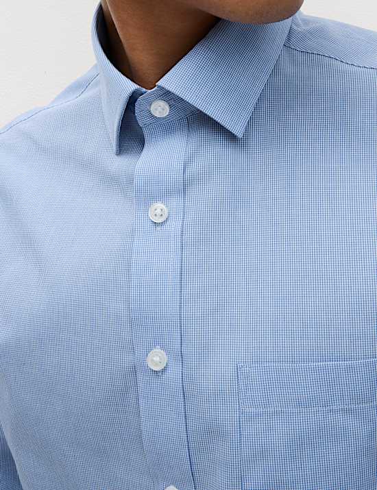 3pk Tailored Fit Easy Iron Long Sleeve Shirts