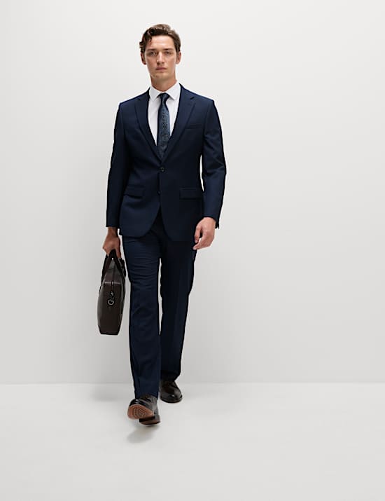 Set van 3 overhemden van katoenmix, 5 cm korter model