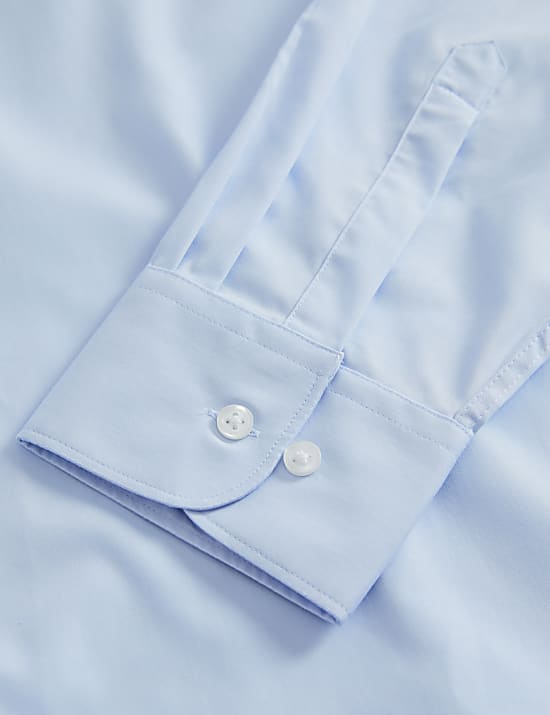 Set van 3 makkelijk te strijken overhemden met slanke pasvorm