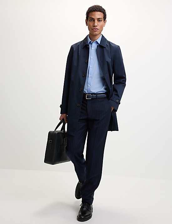 2pk Slim Fit Easy Iron Cotton Blend Shirts