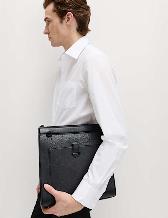 Pack de 2 camisas ajustadas de algod&oacute;n de planchado f&aacute;cil