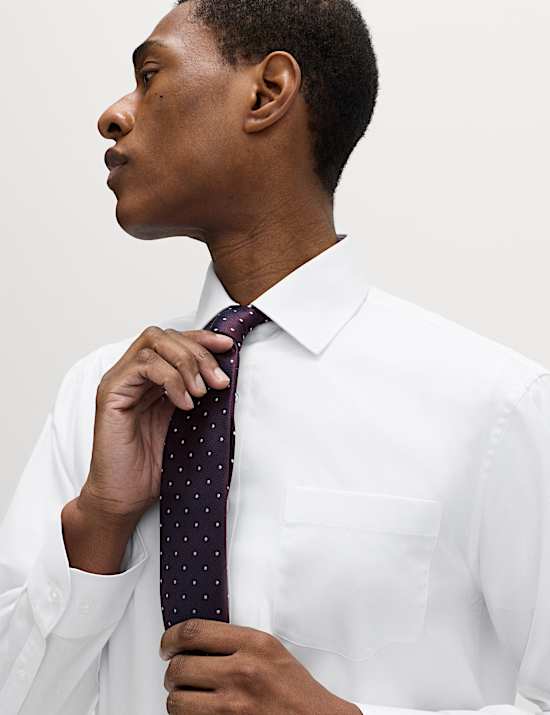 Ko&scaron;ile &uacute;zk&eacute;ho střihu ze směsi bavlny, snadn&eacute; žehlen&iacute;, 2 ks v balen&iacute;