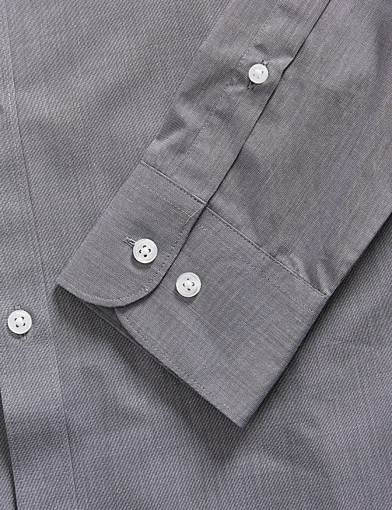 2pk Slim Fit Easy Iron Gingham Shirts