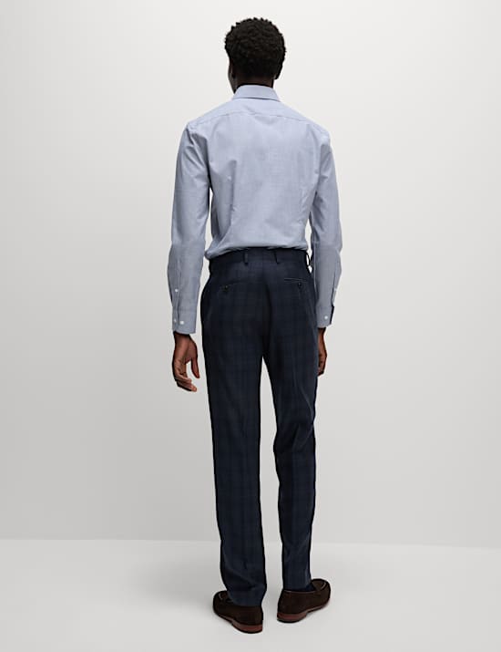 2pk Slim Fit Easy Iron Cotton Blend Shirts