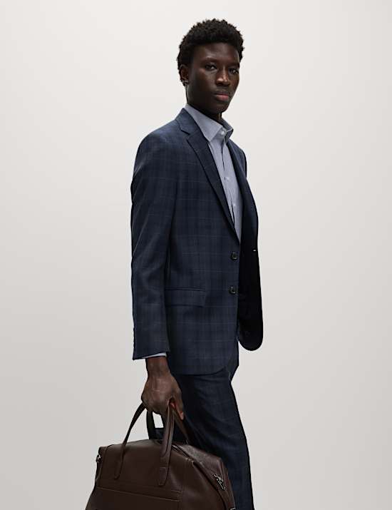 2pk Slim Fit Easy Iron Cotton Blend Shirts