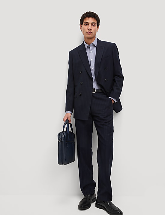 2pk Slim Fit Easy Iron Cotton Blend Shirts