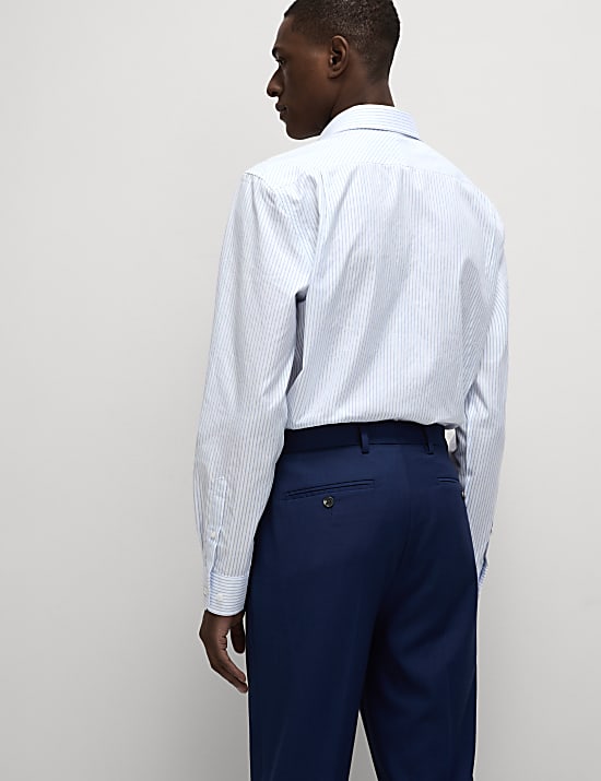 Regular Fit Luxury Cotton Striped Shirt