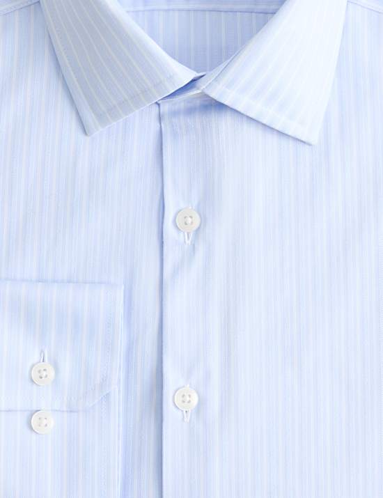 Regular Fit Luxury Cotton Striped Shirt