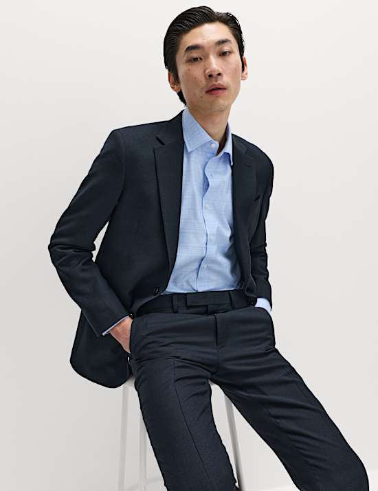 Regular Fit Luxury Pure Cotton Check Shirt