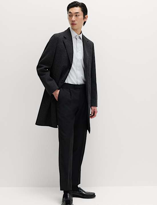 Luksusowa koszula regular fit w kratkę 100% bawełny