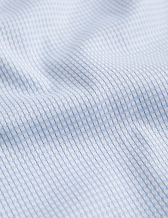 Slim Fit Luxury Cotton Check Shirt