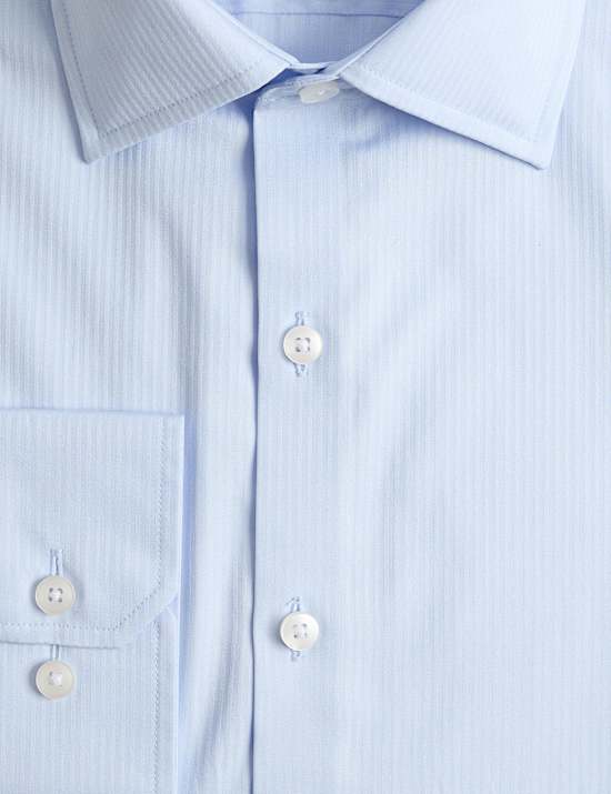 Chemise coupe standard 100 % coton de qualit&eacute; sup&eacute;rieure