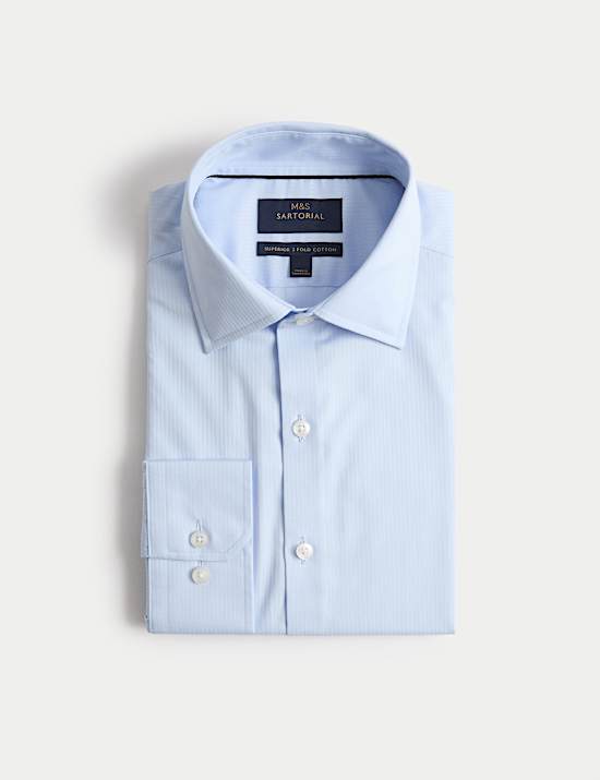 Chemise coupe standard 100 % coton de qualit&eacute; sup&eacute;rieure