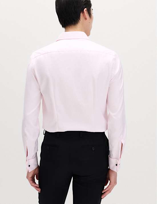 Extra Slim Fit Luxury Cotton Twill Shirt