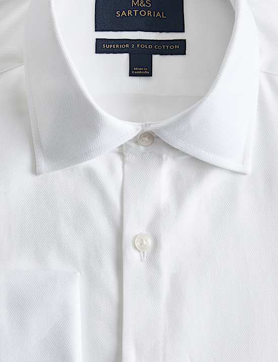 Regular Fit Easy Iron Luxury Cotton Shirt