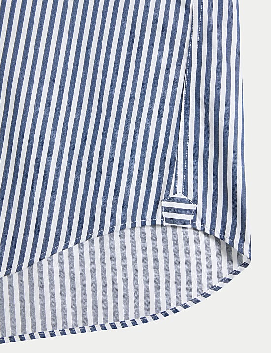 Regular Fit Luxury Cotton Striped Shirt