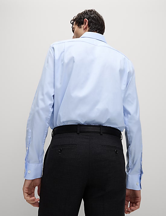 Regular Fit Luxury Cotton Twill Shirt