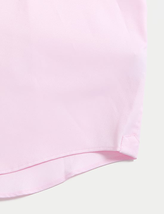 Slim Fit Luxury Cotton Twill Shirt