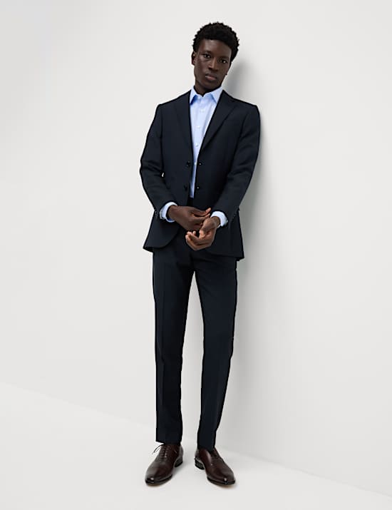 Slim Fit Luxury Cotton Twill Shirt