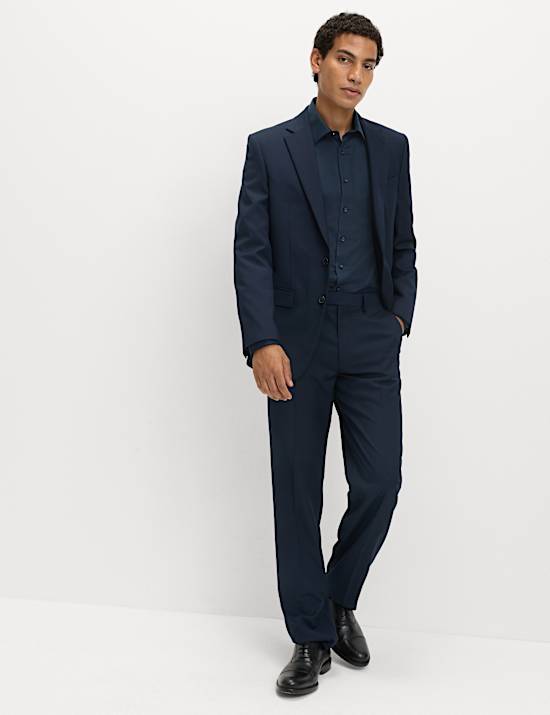 Slim Fit Luxury Cotton Twill Shirt