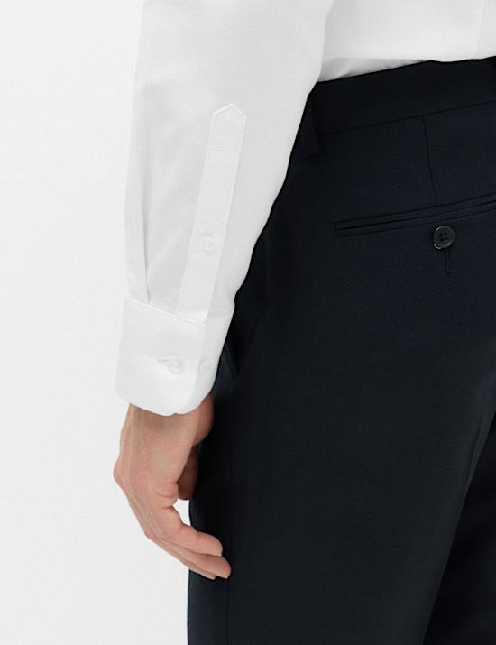 Extra Slim Fit Luxury Cotton Twill Shirt