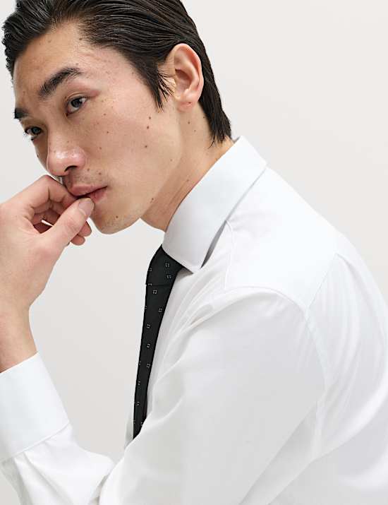 Pure Cotton Twill Shirt