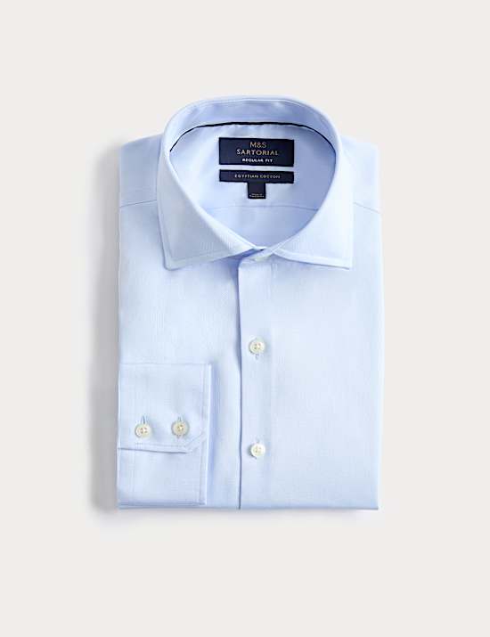 Regular Fit Luxury Egyptian Cotton Shirt