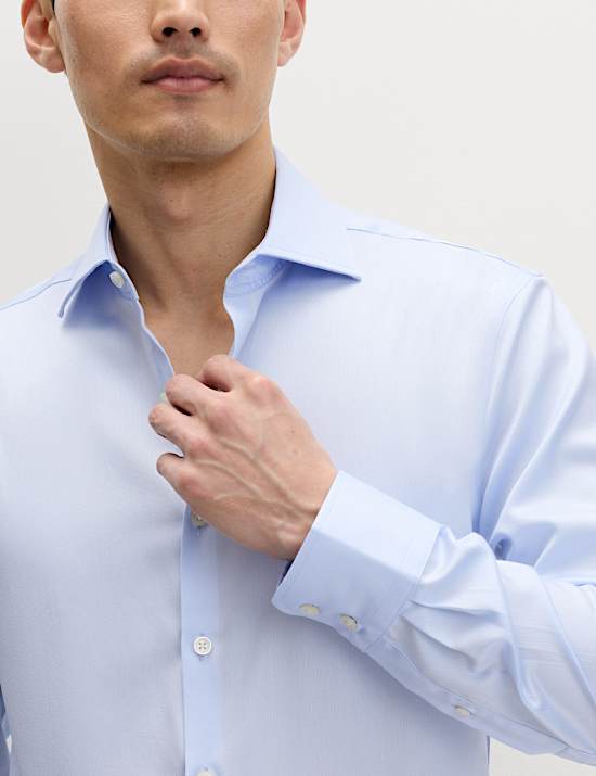 Slim Fit Luxury Egyptian Cotton Shirt