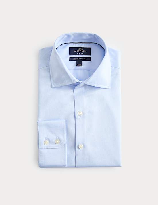 Slim Fit Luxury Egyptian Cotton Shirt