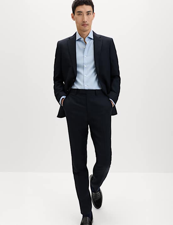 Slim Fit Egyptian Cotton Check Shirt