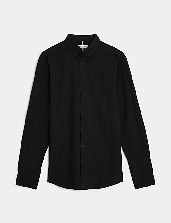Slim Fit Cotton Stretch 360 Flex&trade; Shirt