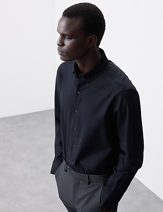 Regular Fit Cotton Stretch 360 Flex™ Shirt