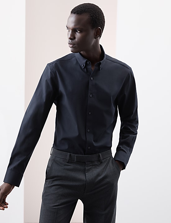 Regular Fit Cotton Stretch 360 Flex™ Shirt