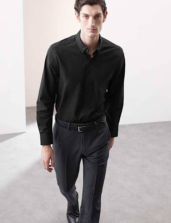 Regular Fit Cotton Stretch 360 Flex&trade; Shirt