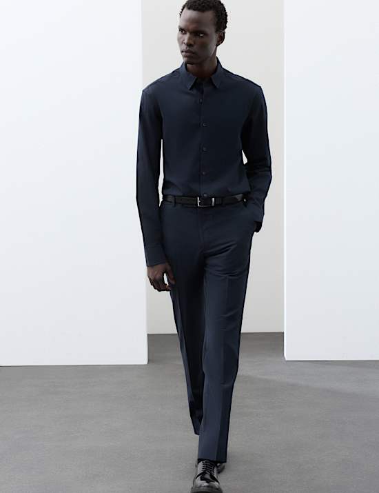 Slim Fit Cotton Stretch 360 Flex&trade; Shirt