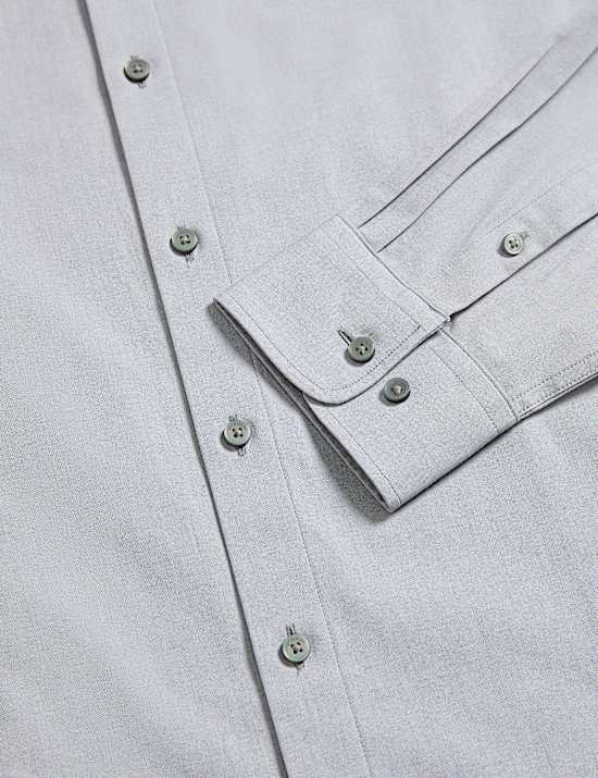 Slim Fit Cotton Stretch 360 Flex&trade; Shirt