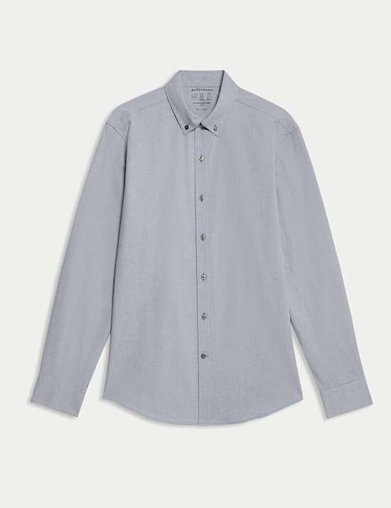 Slim Fit Cotton Stretch 360 Flex&trade; Shirt