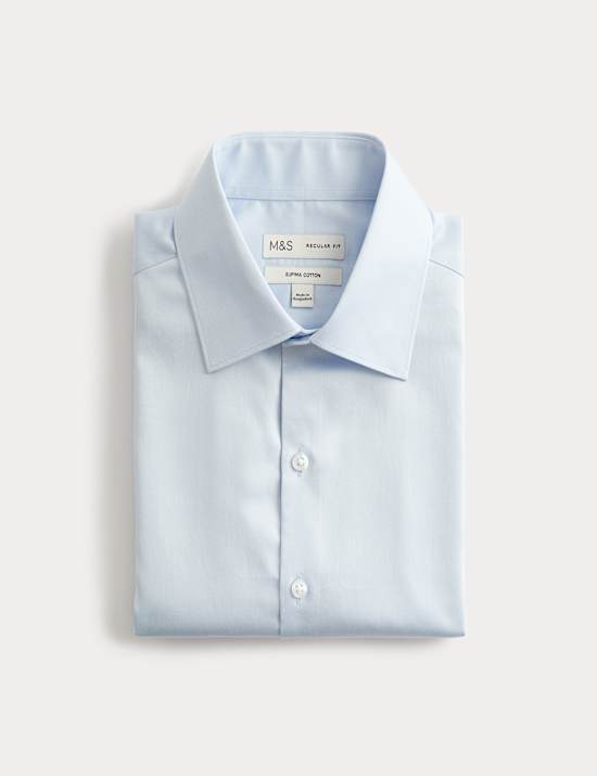 Regular Fit Pure Supima&reg; Cotton Shirt