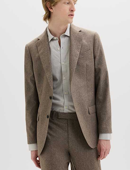 Regular Fit Pure Cotton Textured Shirt