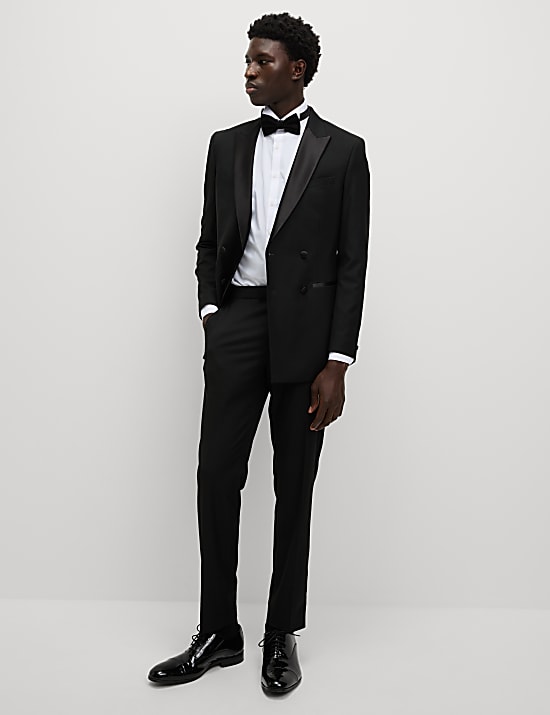 Regular Fit Cotton Blend Dress Shirt