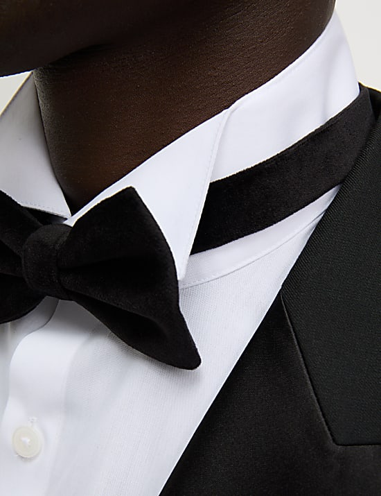 Regular Fit Cotton Blend Dress Shirt