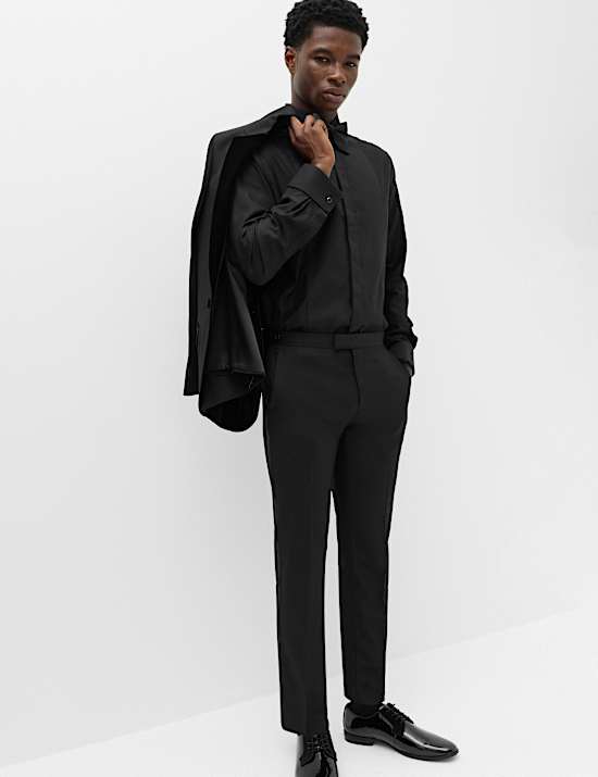 Regular Fit Luxury Cotton Double Cuff Dress Shirt