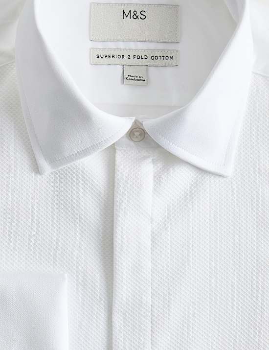 Extra Slim Fit Luxury Marcella Bib Shirt