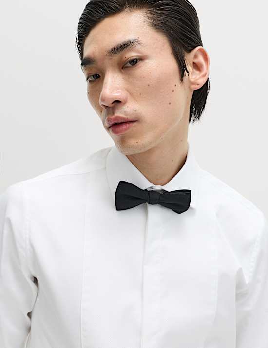 Extra Slim Fit Luxury Marcella Bib Shirt