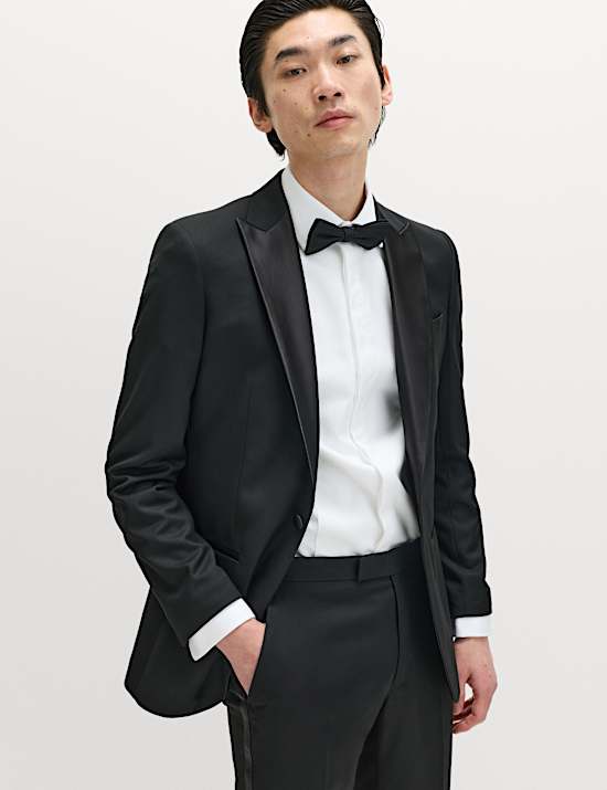 Extra Slim Fit Luxury Marcella Bib Shirt