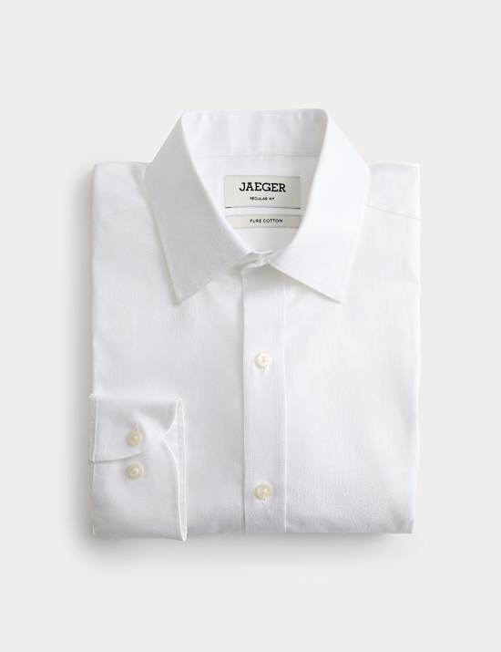 Chemise Oxford de luxe coupe standard 100 % coton
