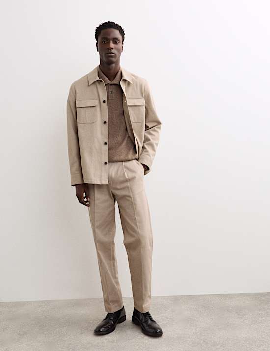 Surchemise 100 % coton sergé