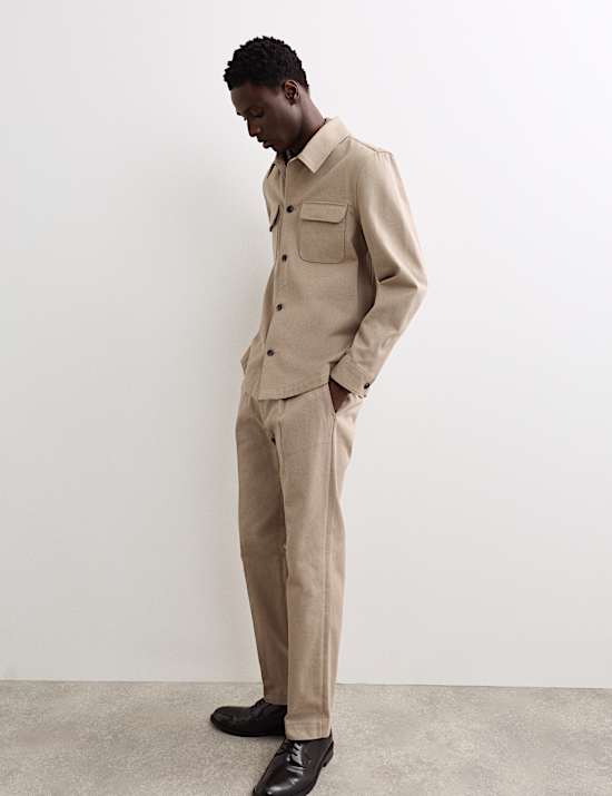 Surchemise 100 % coton sergé